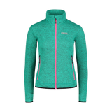 Sweater fleece women's - ACUTE green