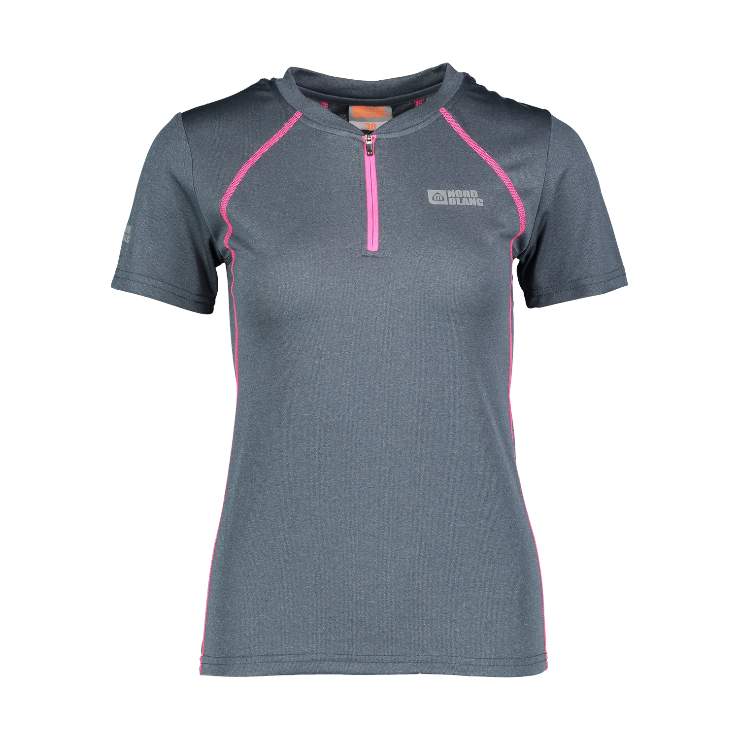 Functional bike t-shirt women's - CLEVER grey-1