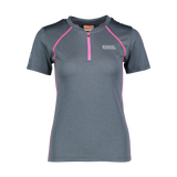 Functional bike t-shirt women's - CLEVER grey