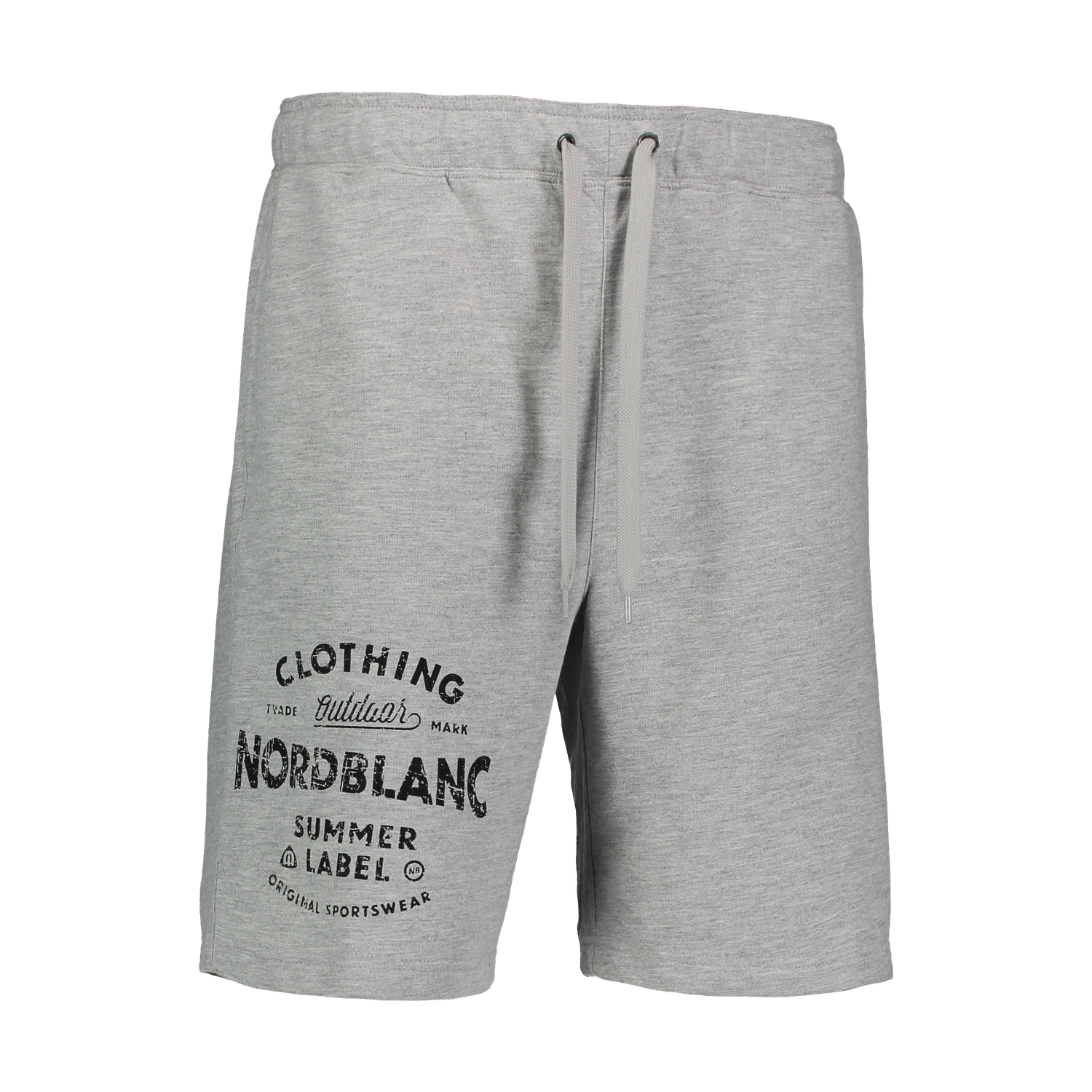Cotton sweatshorts men's - PURPORT grey-1