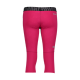 3/4 sports leggings women's - STAMP red