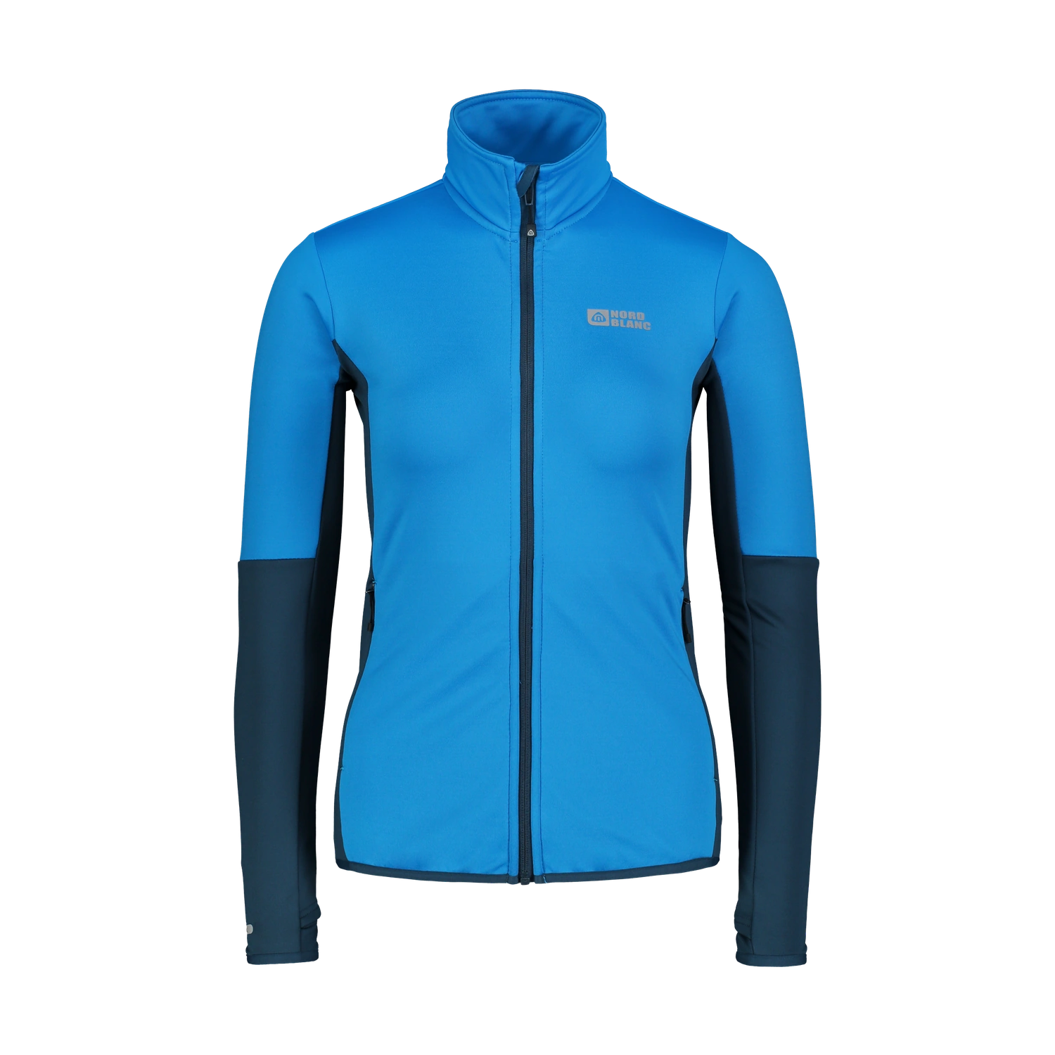 Powerfleecejacke Damen - TRACK blau-1