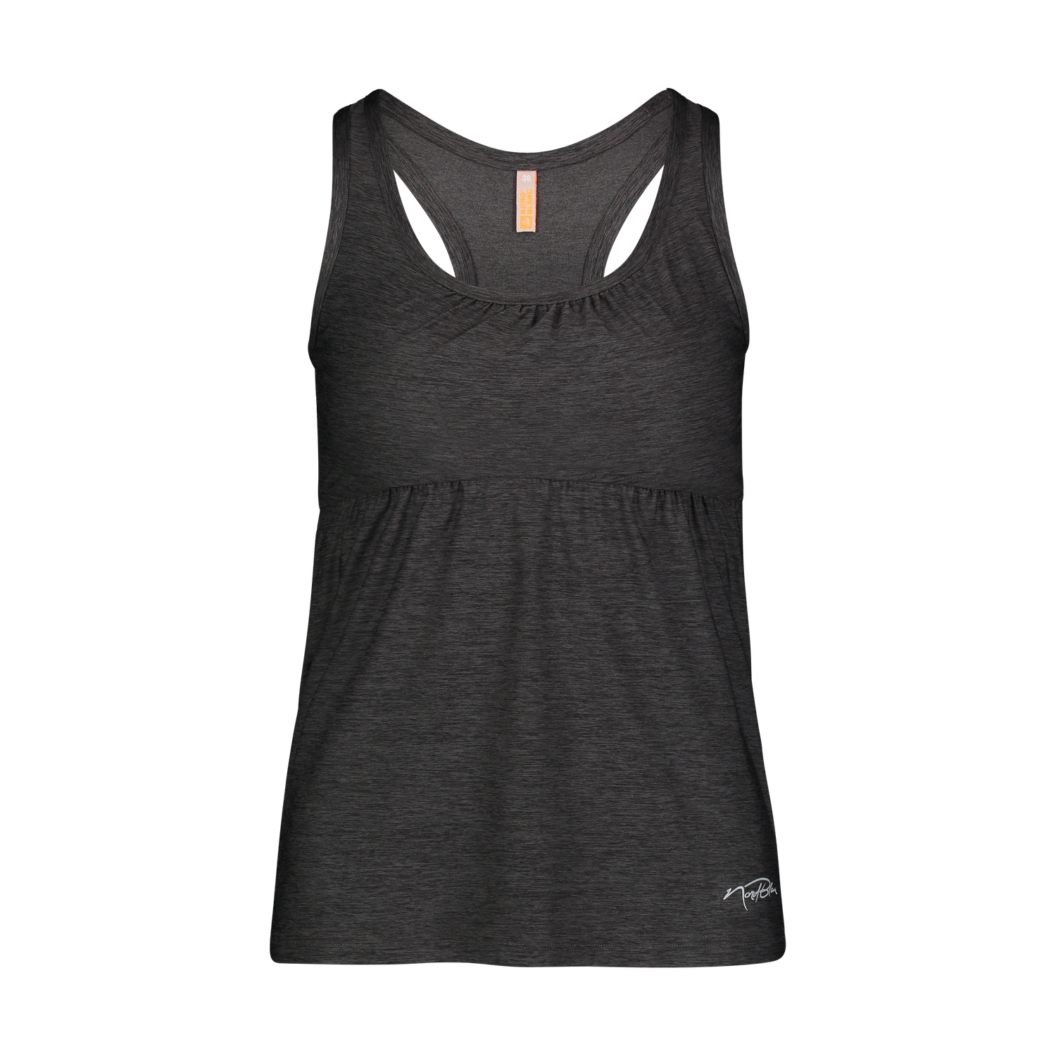 Functional yoga top women's - BOW grey-1