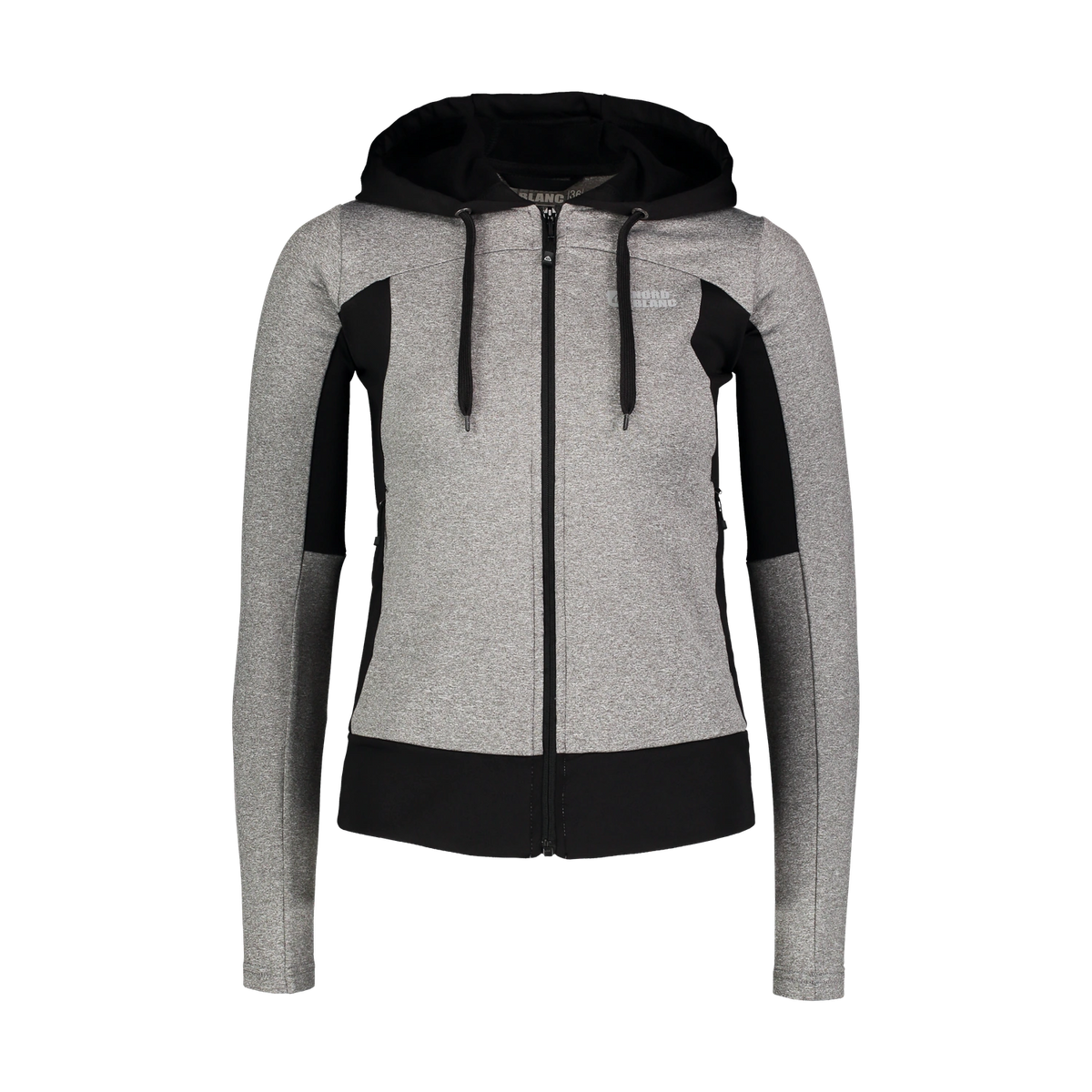 Power fleece jacket women's - HABIT grey-1