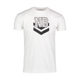 Cotton t-shirt men's - DART white