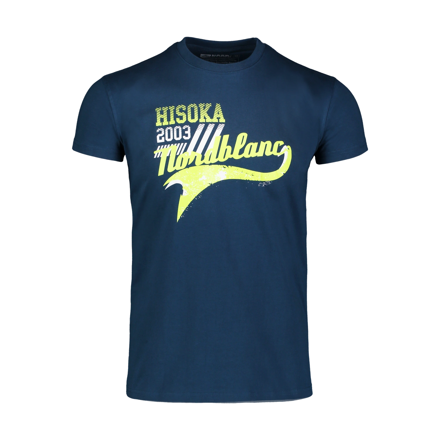 Cotton t-shirt men's - HISOKA blue-1