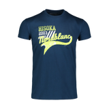 Cotton t-shirt men's - HISOKA blue