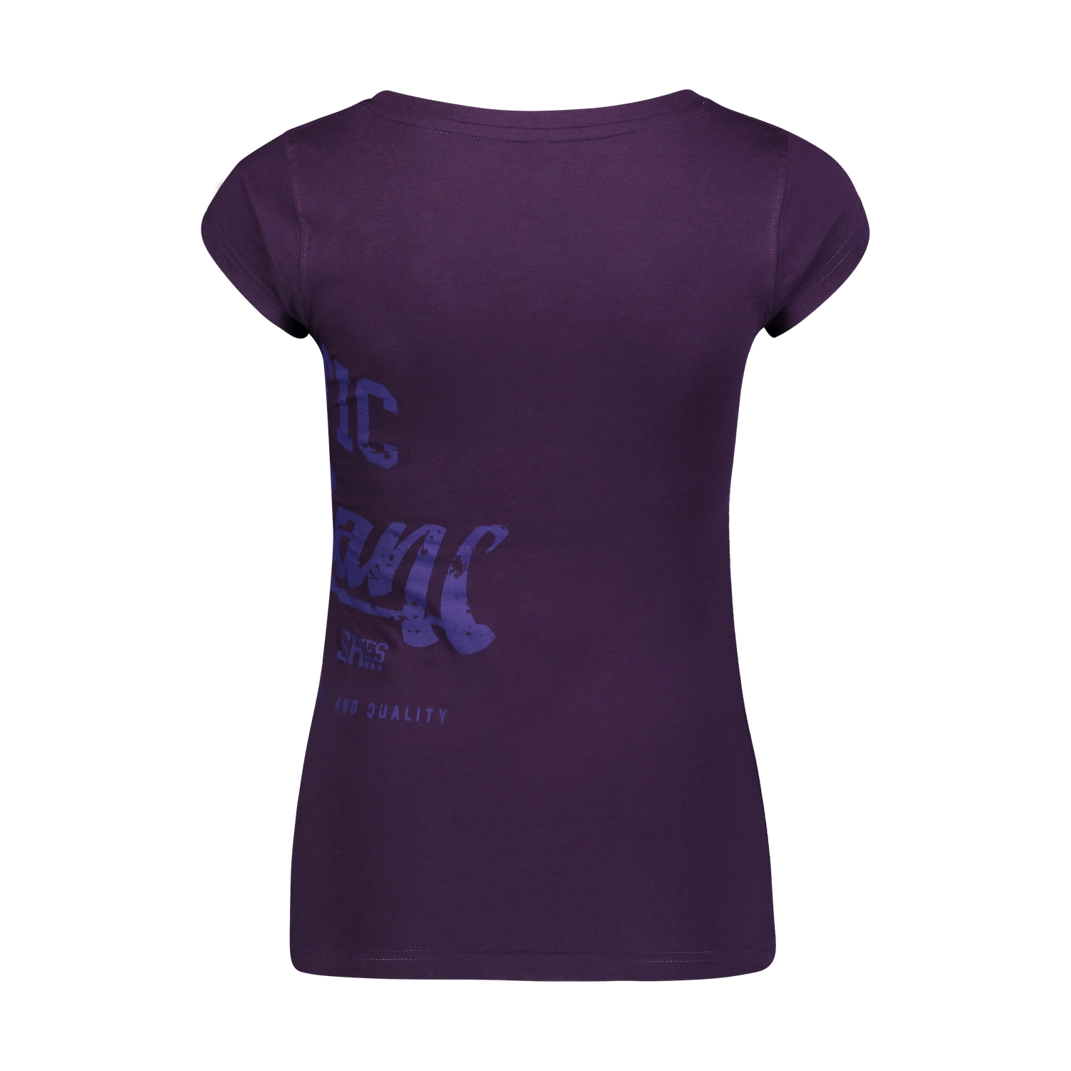 Cotton t-shirt women's - NOSTALGIC violet-2