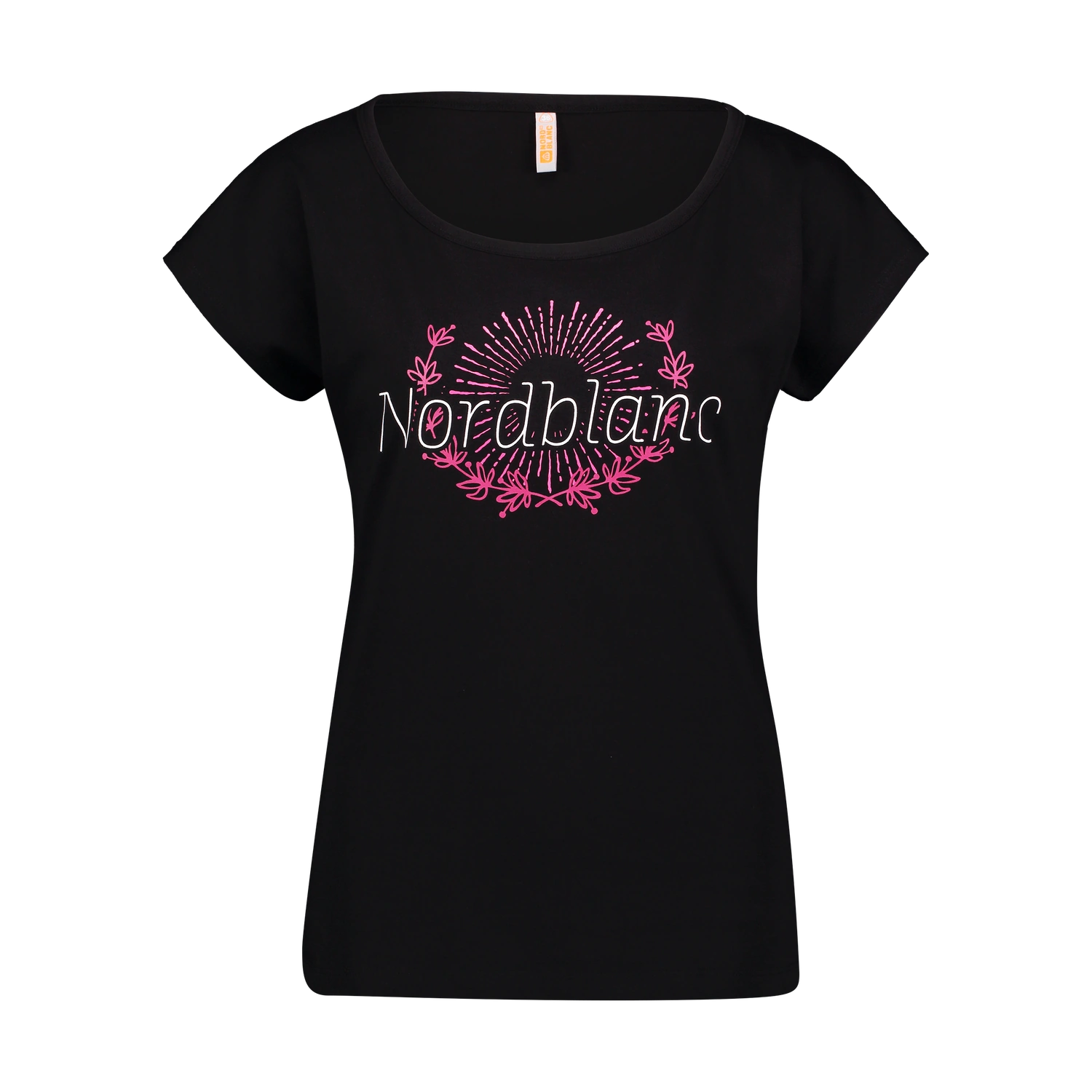 Cotton t-shirt women's - LAUREL black-1