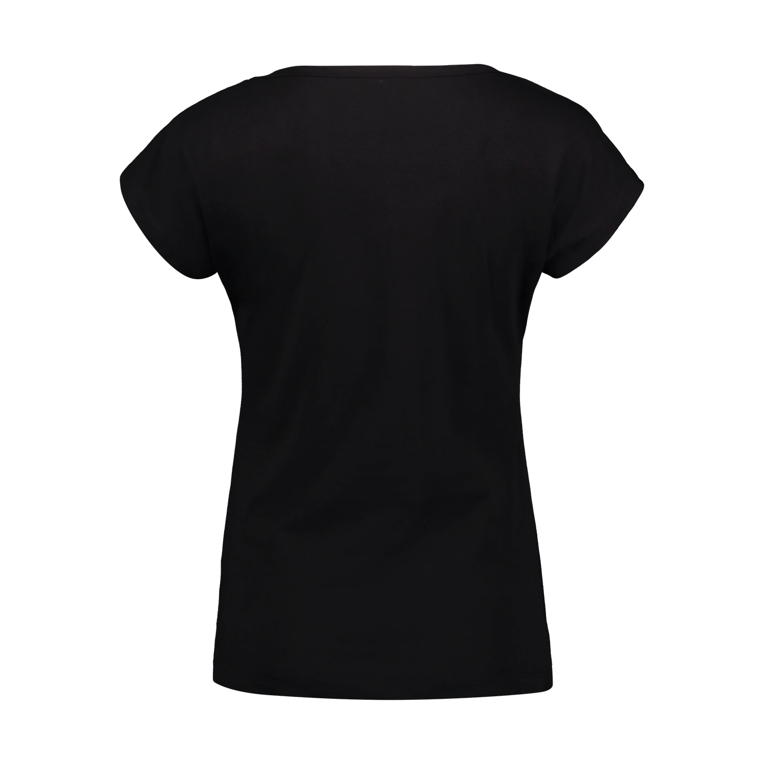 Cotton t-shirt women's - LAUREL black-2