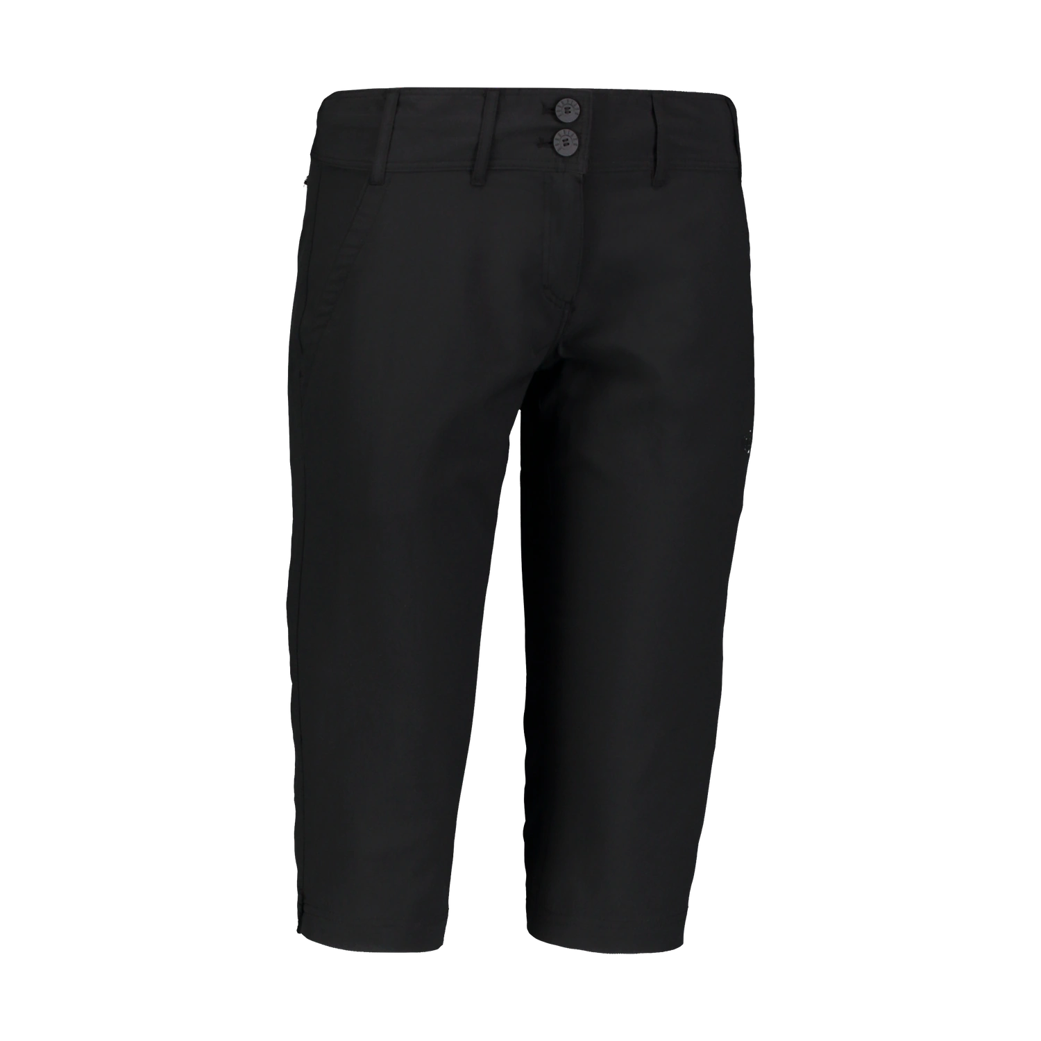 Könnű rövidnadrág női - SLENDER fekete-1