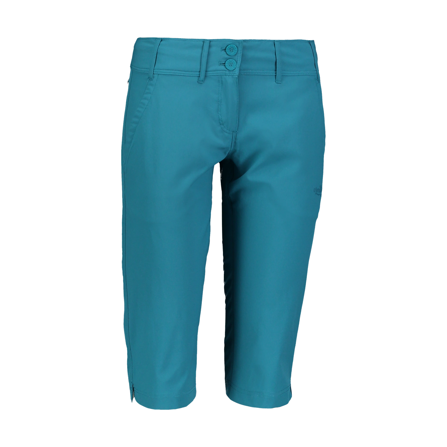Ľahké kraťasy dámske - SLENDER zelené-1
