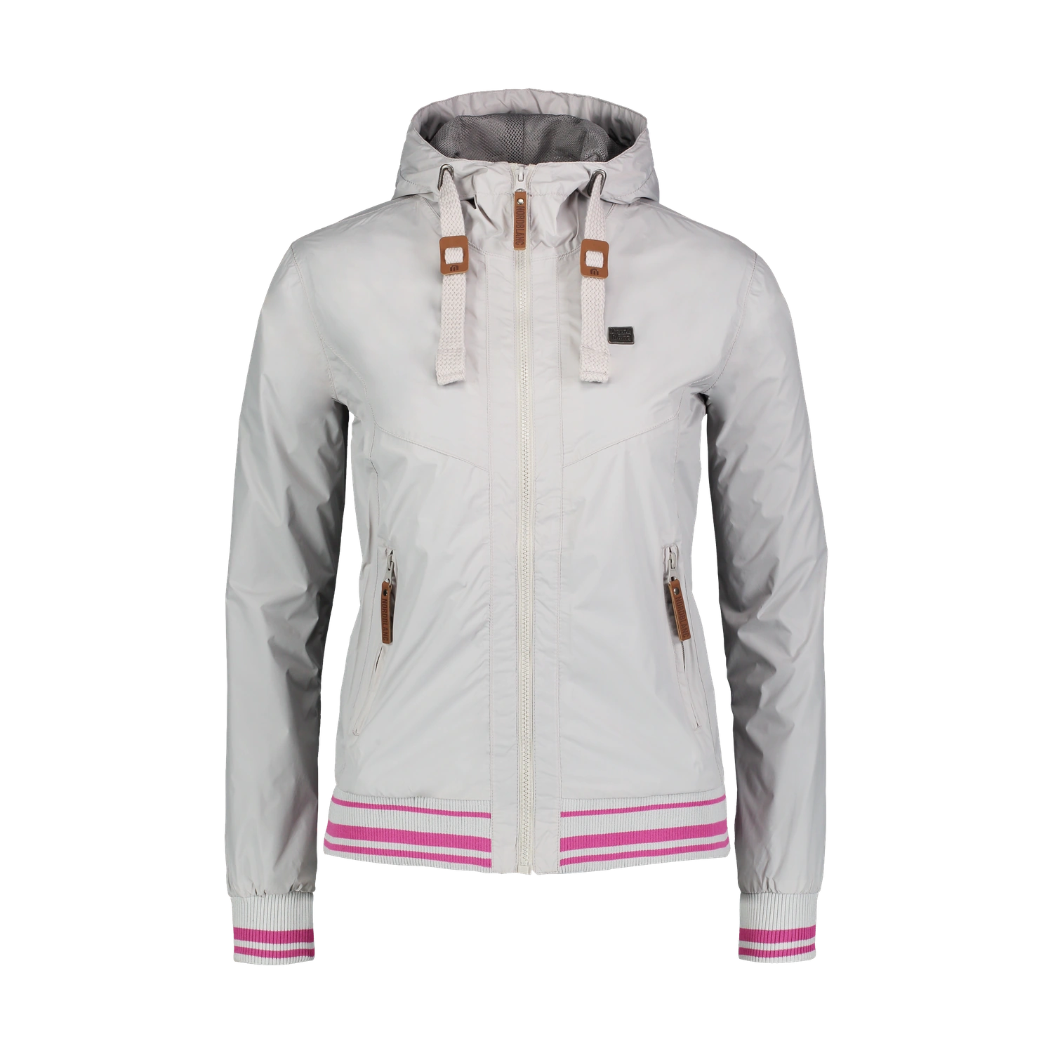 Waterproof outdoor jacket women's - CITYLIFE grey-1