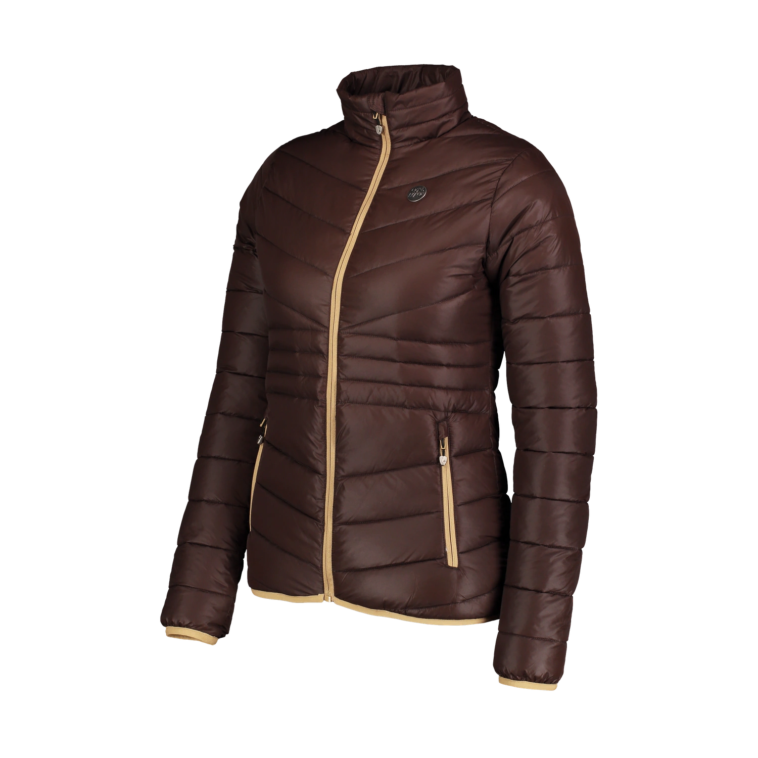 Quilted jacket women's - SAVOR brown-2