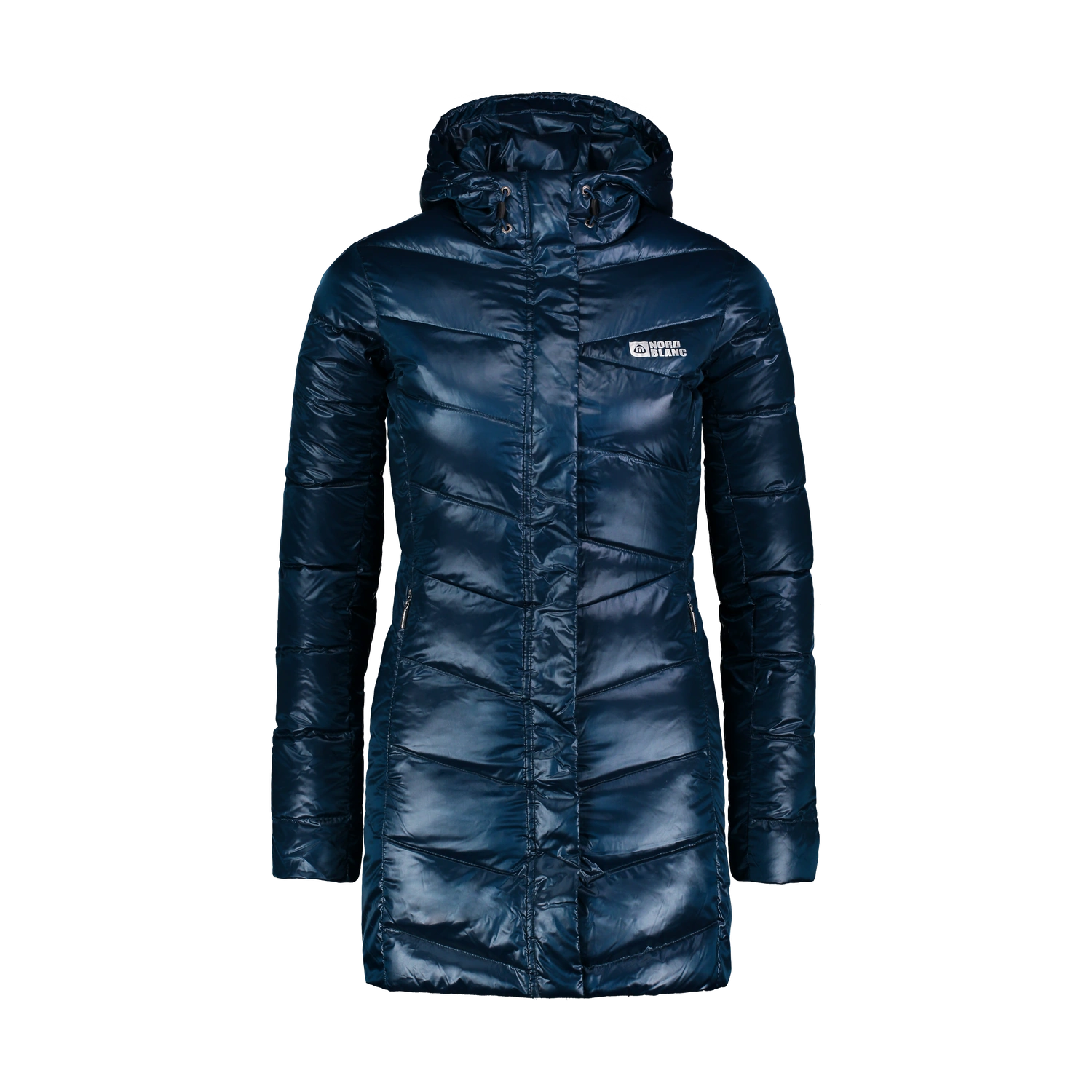 Down parka women's - SPELL blue-1