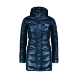Down parka women's - SPELL blue