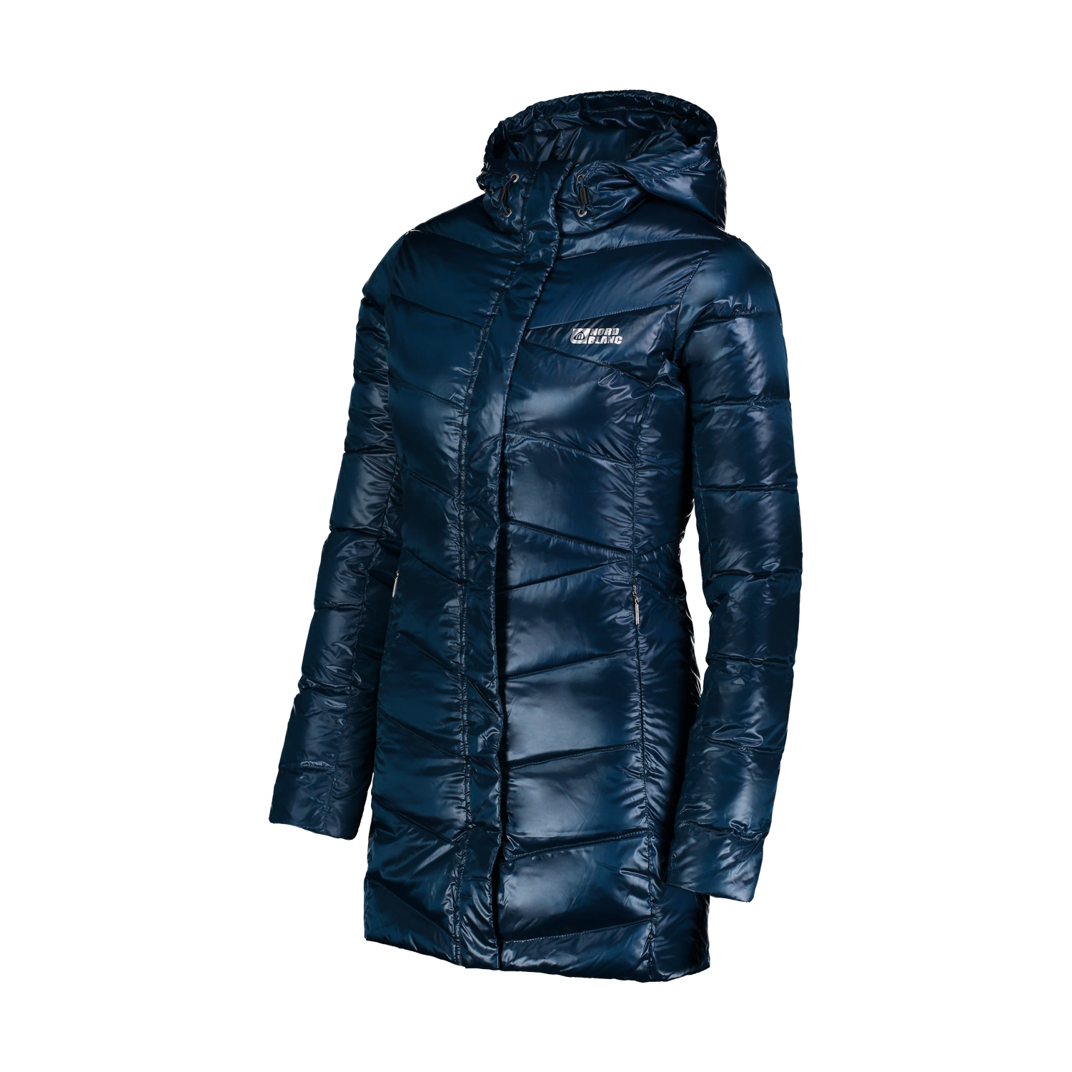 Down parka women's - SPELL blue-2