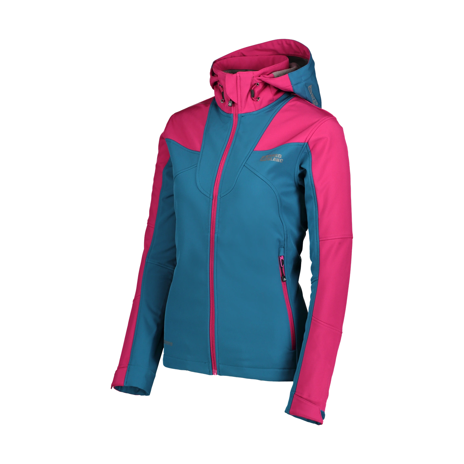 Softshell jacket with fleece jacket women's - FUSTIAN blue-2