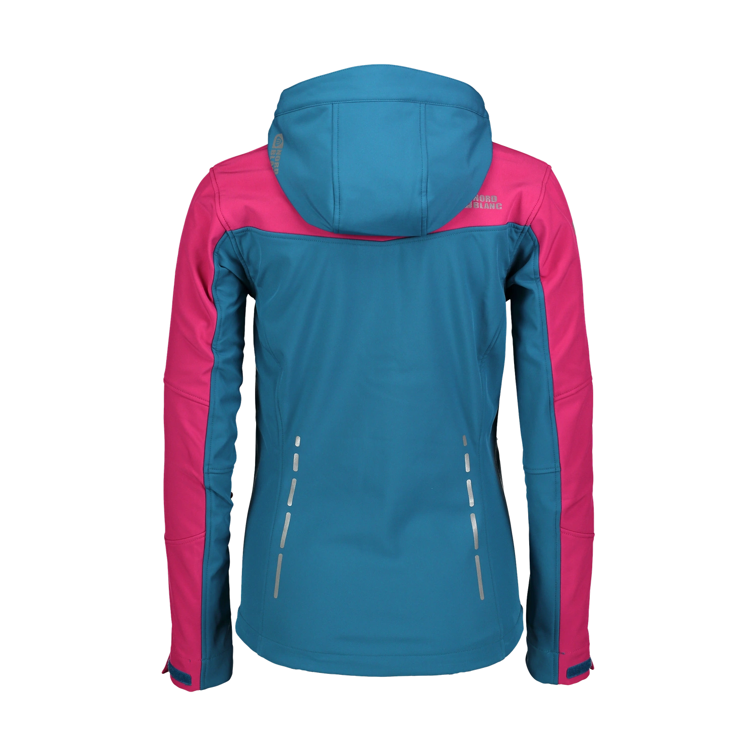 Softshell jacket with fleece jacket women's - FUSTIAN blue-3
