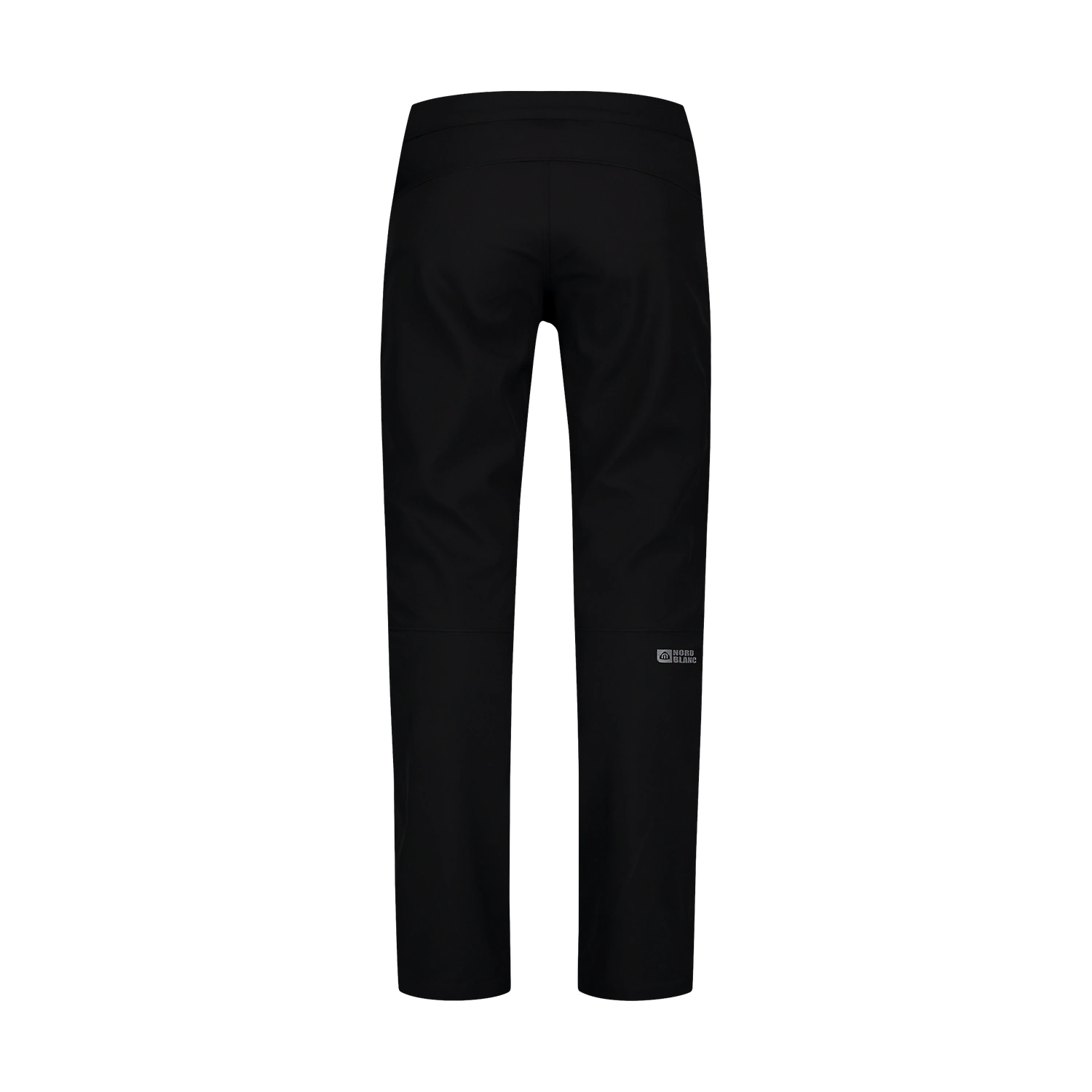 Softshell pants with fleece men's - BRIDGE black-2