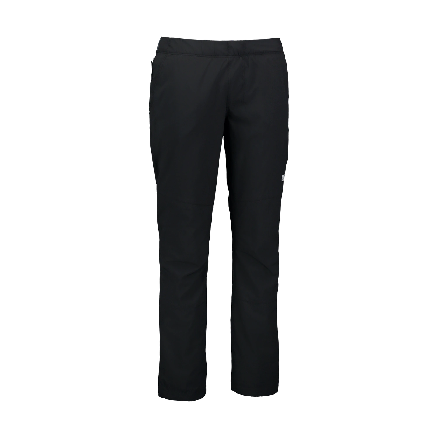 Outdoor pants with fleece men's - FLEXION black-1