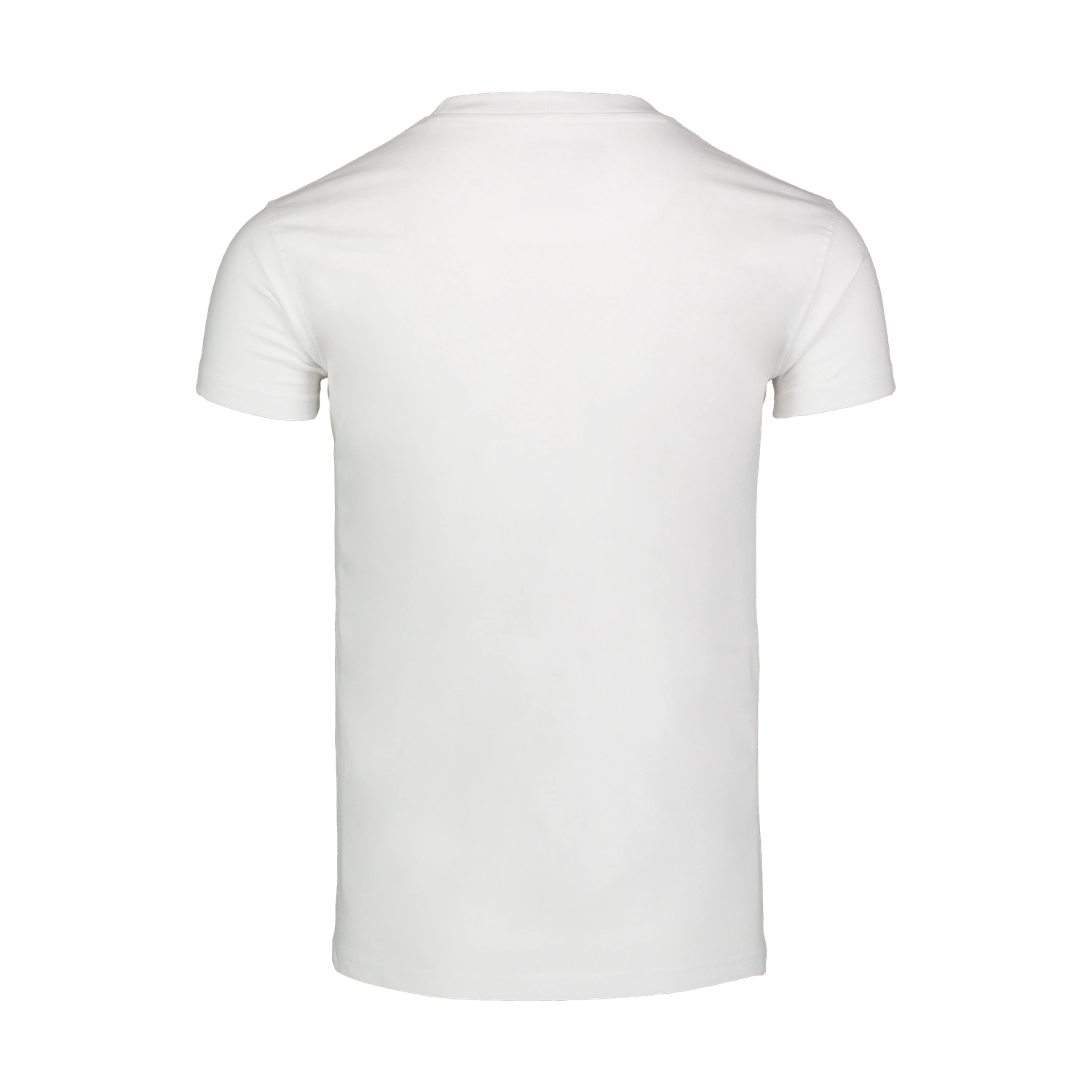 Baumwolle T-Shirt Herren - FOOD weiß-2