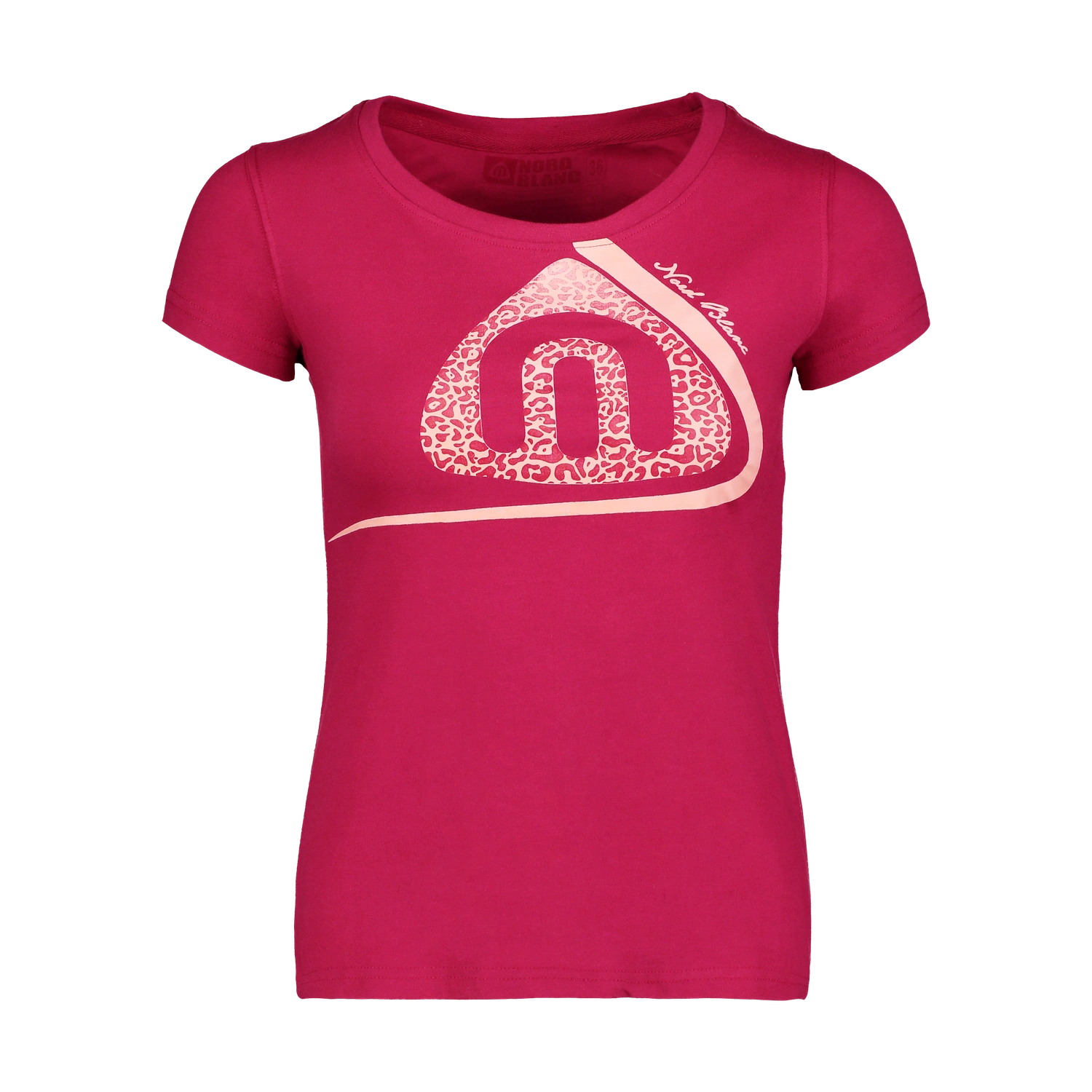 Tricou din bumac pentru femei - TURN roșu-1