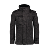 Sweater softshell parka men's - SUAVE black