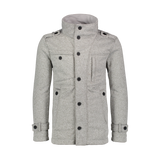 Sweater softshell parka men's - SUAVE grey