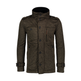 Sweater softshell parka men's - SUAVE khaki