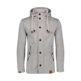 Sweater softshell parka men's - STAID grey