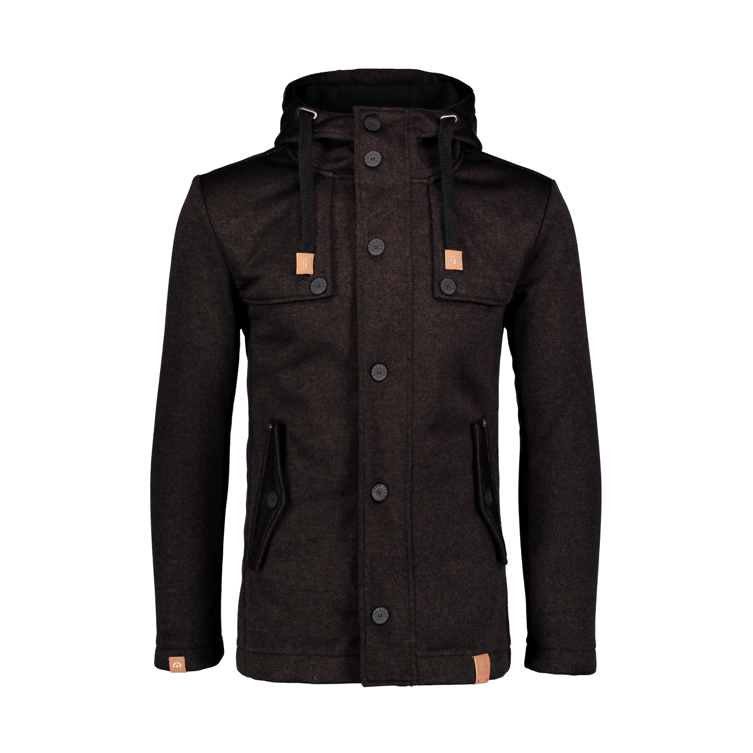 Pulóveres softshell kabát férfi - STAID barna
