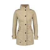 Sweater softshell parka women's - PALATIAL beige