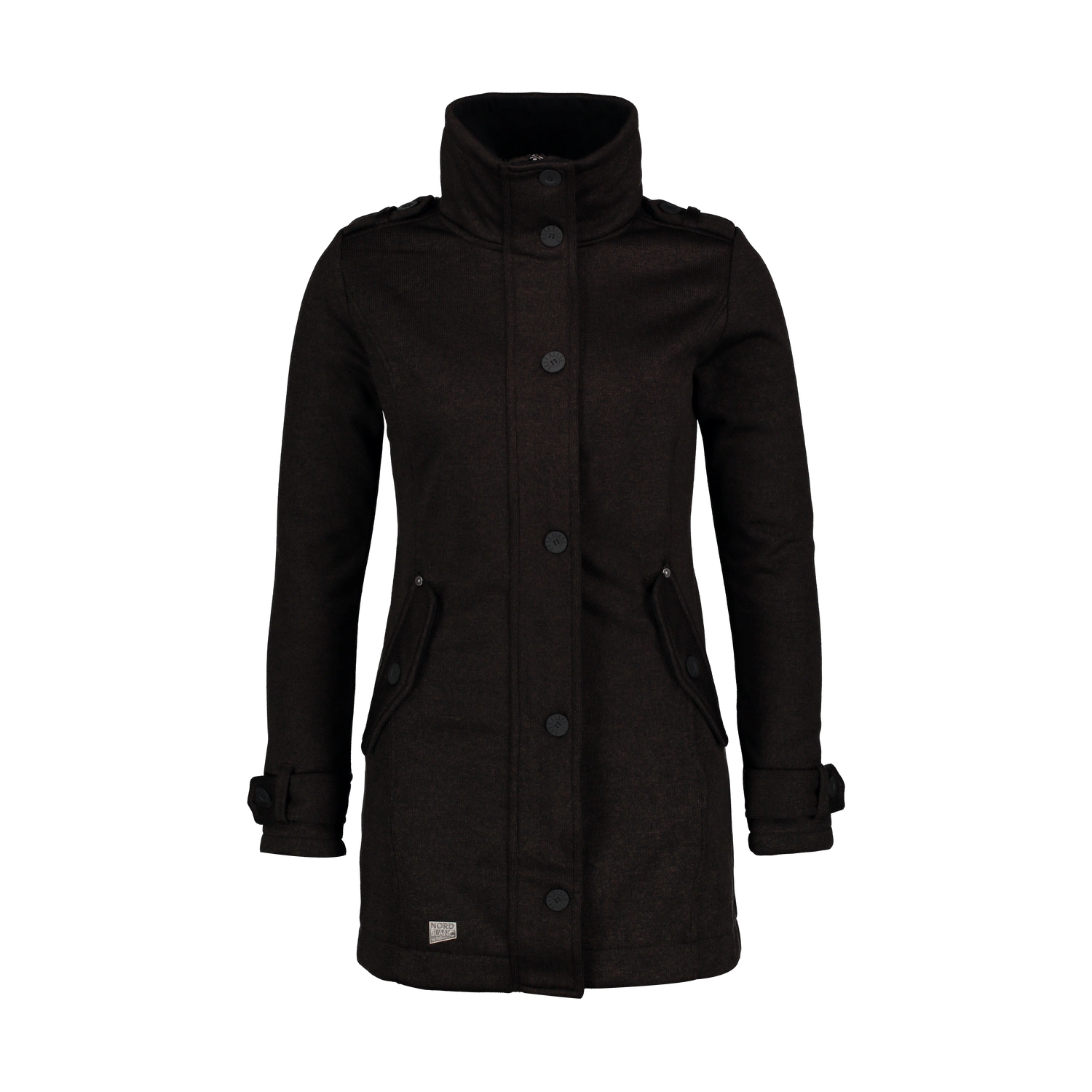 Sweater softshell parka women's - PALATIAL brown-1