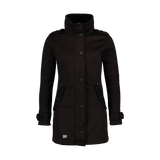 Sweater softshell parka women's - PALATIAL brown