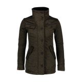 Damen-Parka im Stil eines Strick-Sweaters - DUE khaki