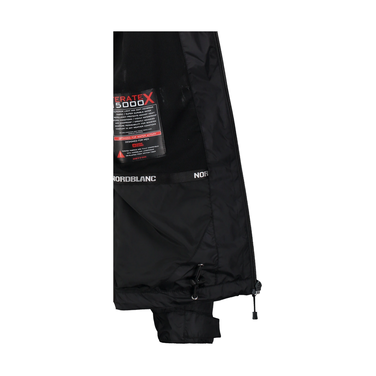 Outdoor jakna muška - LOCK crna – slika 4