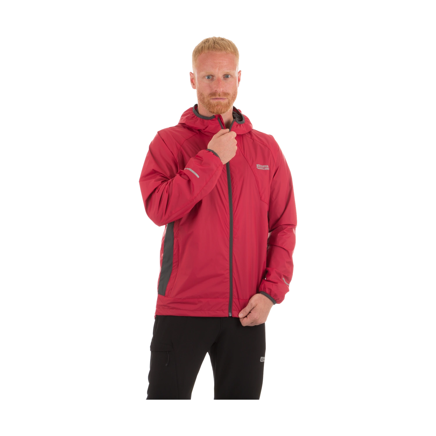 Leichte- Sportjacke Herren - FLOSS rot-5
