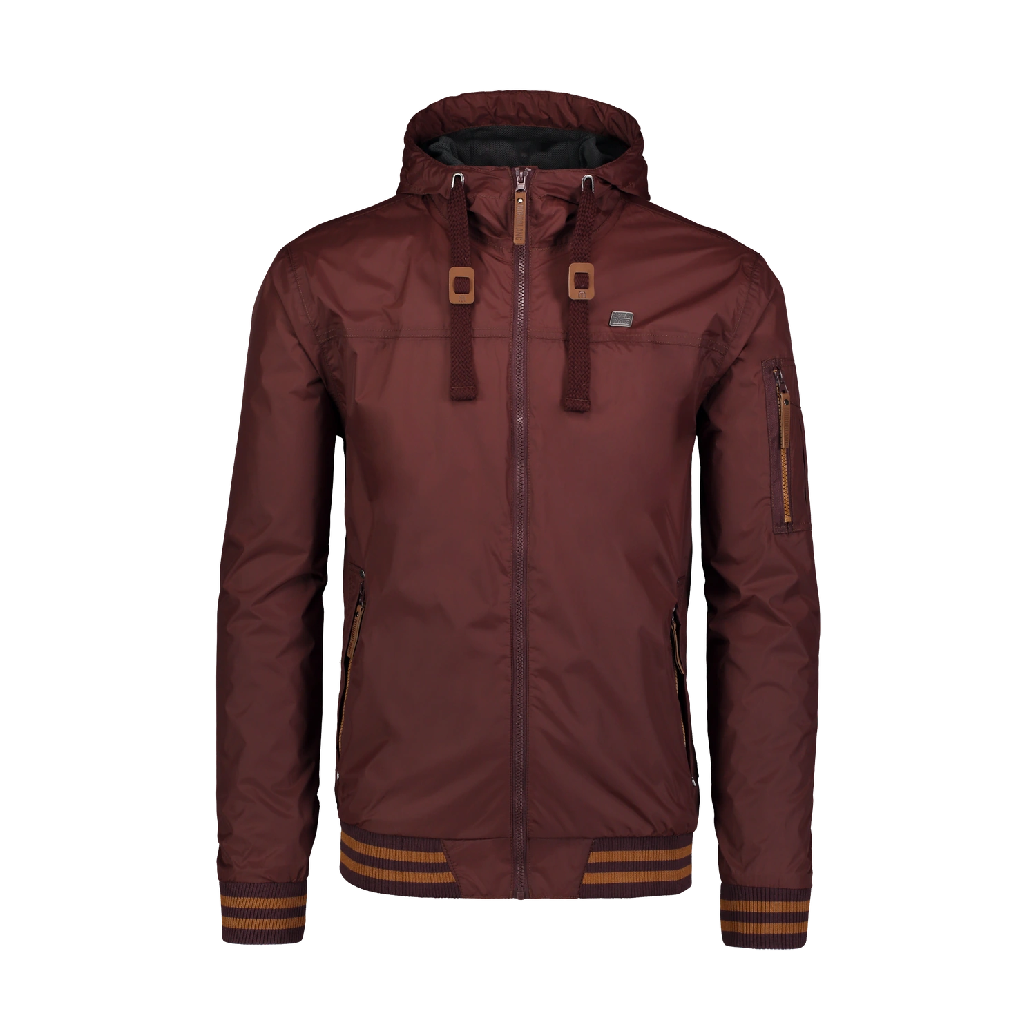 Waterproof outdoor jacket men's - OPULENT brown-1