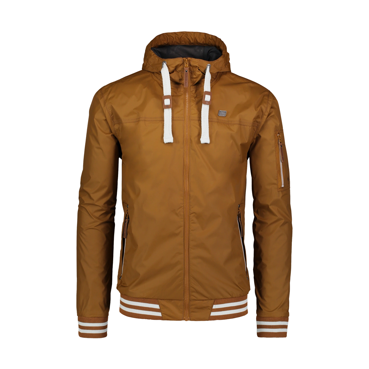 Wasserdichte Outdoor- Jacke Herren - OPULENT braun-1