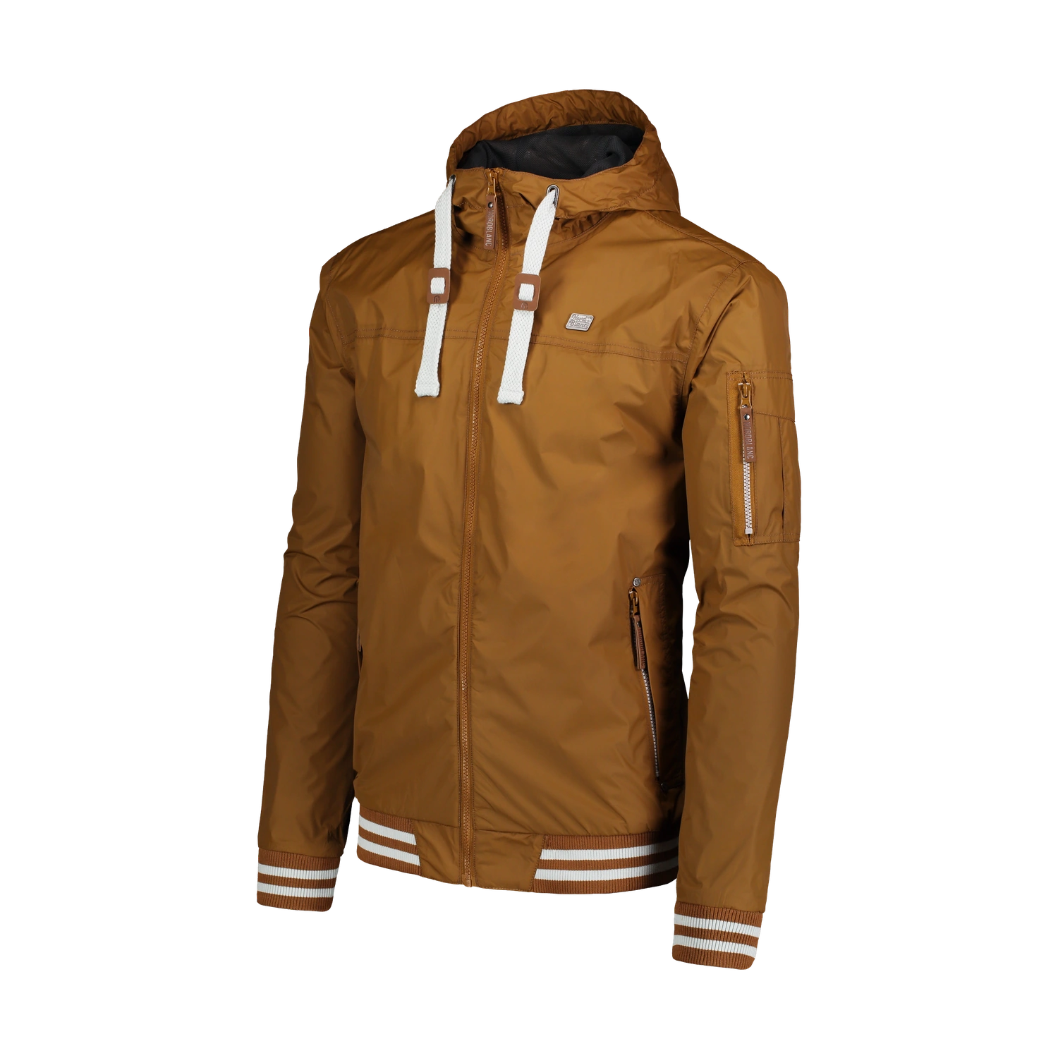 Wasserdichte Outdoor- Jacke Herren - OPULENT braun-2