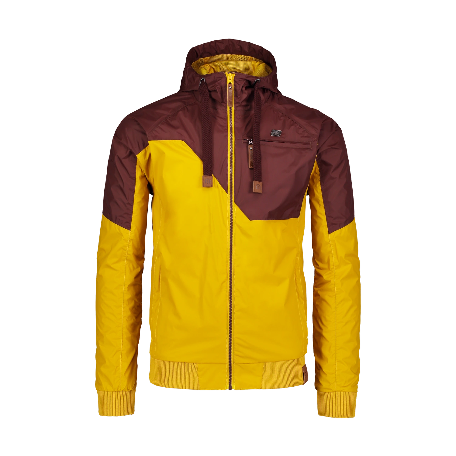 Waterproof outdoor jacket men's - JAUNTY yellow-1