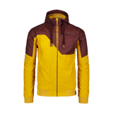 Waterproof outdoor jacket men's - JAUNTY yellow