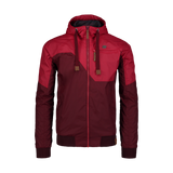 Waterproof outdoor jacket men's - JAUNTY wine red