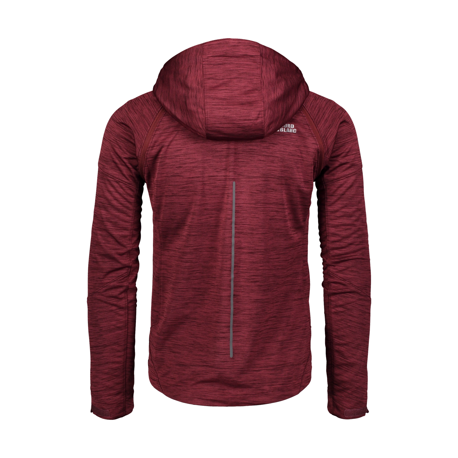 Könnyű softshell dzseki/kabát 2az1ben férfi - BREEZY borszínű-3
