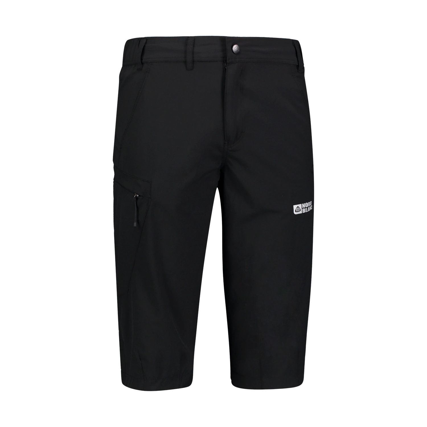 Ľahké outdoorové kraťasy pánske - PELLUCID čierne-1