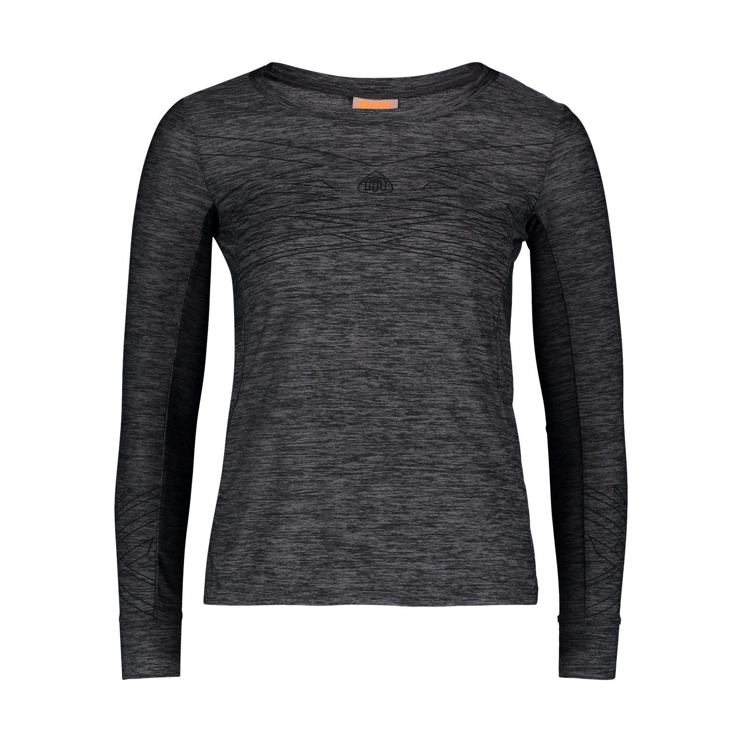 Tricou funcțional pentru femei - FUITION gri-1