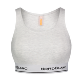 Elastisches Crop Top Damen - TAUT grau