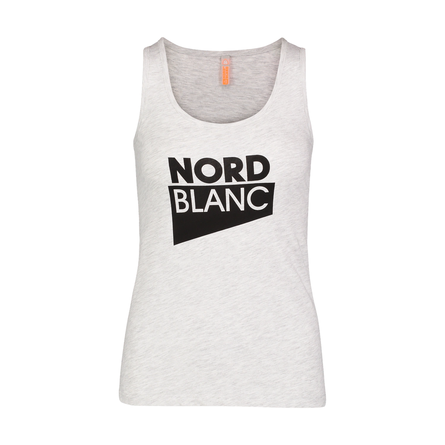 Baumwolle Tank-top Damen - INCISION grau