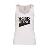 Cotton tank top women's - INCISION grey